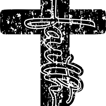 Faith Cross Sticker for Sale by rachelcweber