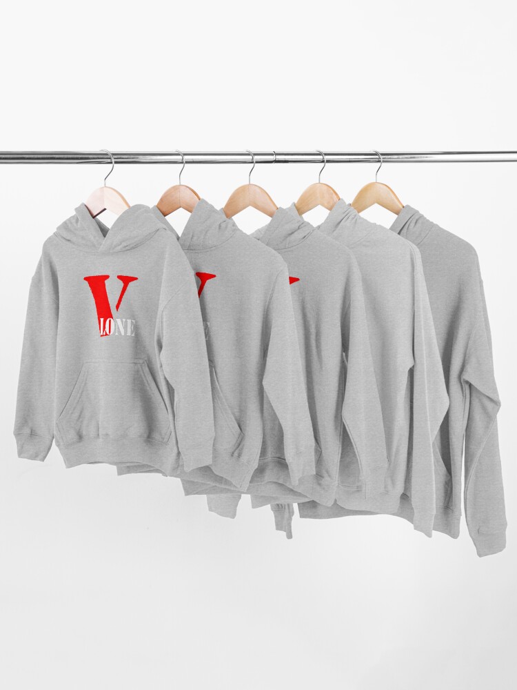 Alternate view of Vlone Angles | cute design 5 Kids Pullover Hoodie