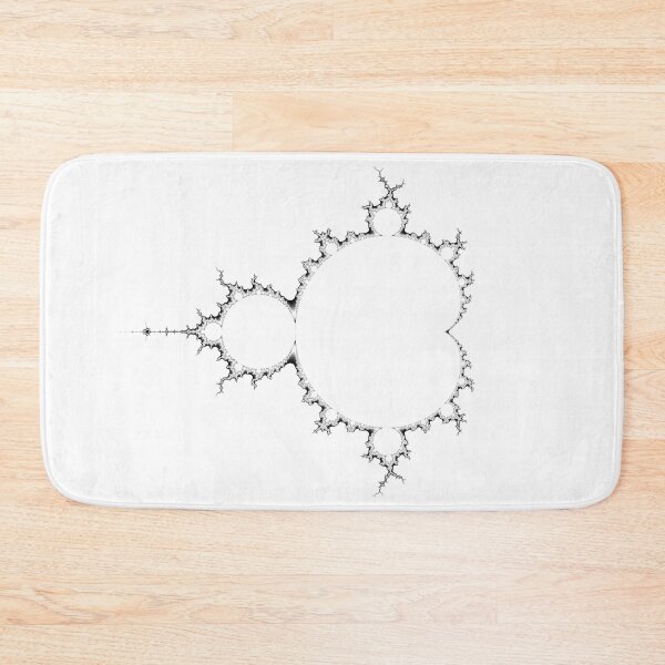 Item preview, Mandelbrot - Monochrome - Outline (White) designed and sold by Rupert Russell.