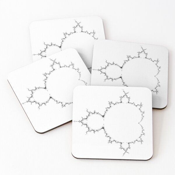 Item preview, Mandelbrot - Monochrome - Outline (White) designed and sold by Rupert Russell.