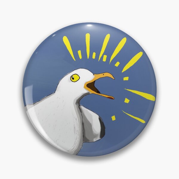 Item preview, Seagull Squawk designed and sold by GroovyKami.