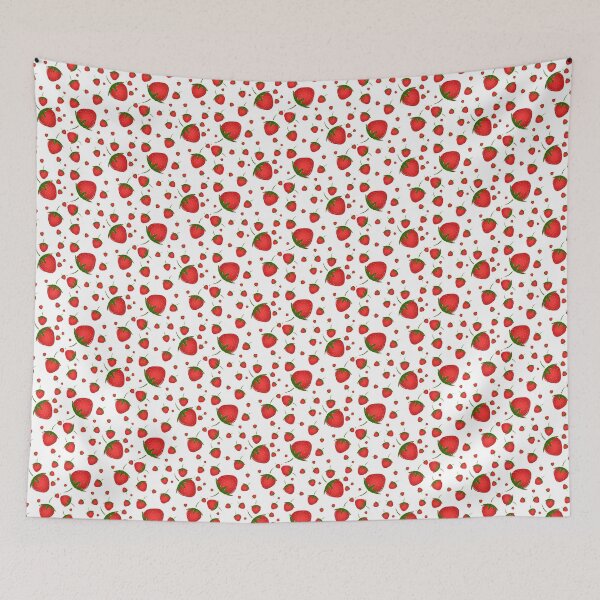 Item preview, Strawberries on white designed and sold by tusklik.