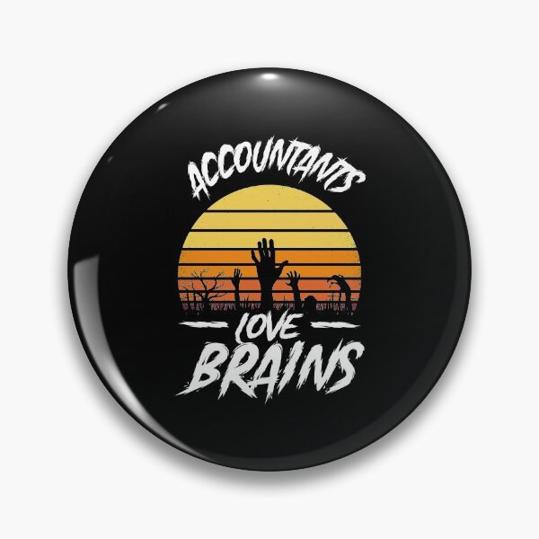 Item preview, ACCOUNTANT LOVE BRAINS, FUNNY HALLOWEEN GIFT designed and sold by TheFirstOne.