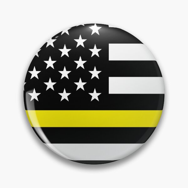 Item preview, AMERICAN FLAG - THIN YELLOW LINE designed and sold by WOOFANG.