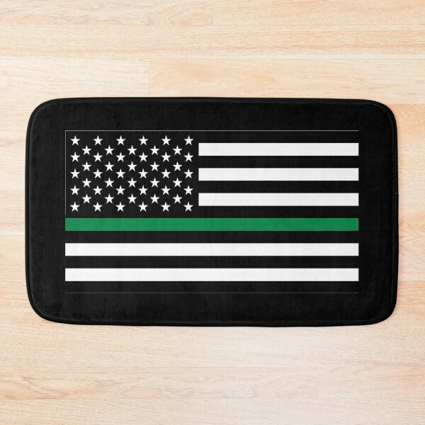Item preview, AMERICAN FLAG - THIN GREEN STRIPE designed and sold by WOOFANG.