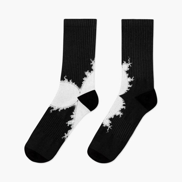 Item preview, Mandelbrot - Monochrome - White Fill designed and sold by Rupert Russell.