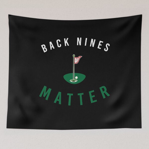 Artikelvorschau, Back Nines Matter Golf Ball Schläger entworfen und verkauft von MooonTees.