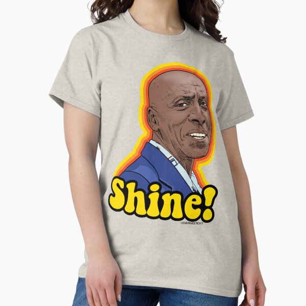 Item preview, The Shining- Dick Hallorann "Shine!" Sticker- Retro sunburst designed and sold by DarkAndSticky.