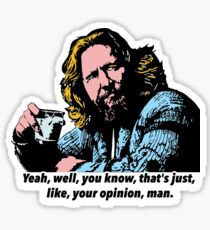 The Big Lebowski and Philosophy 1 Sticker