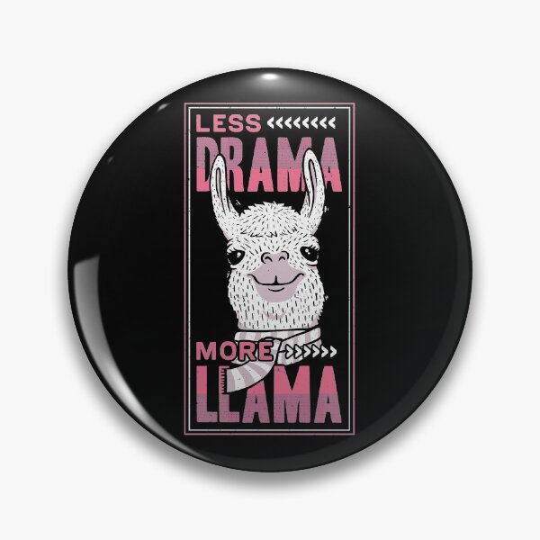 Item preview, Less Drama More Llama - Cute Good Vibes Alpaca T-Shirt designed and sold by EduEly.