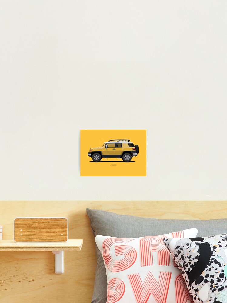 Da-iCE POPUP FJ Tシャツ Photo yellow FJクルーザー / Front style | Tシャツ 【 旧車Tシャツ 車T