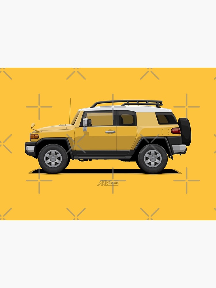 Da-iCE POPUP FJ Tシャツ Photo yellow FJクルーザー / Front style | Tシャツ 【 旧車Tシャツ 車T