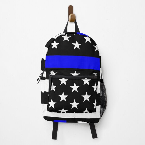 Item preview, AMERICAN FLAG - THIN BLUE LINE designed and sold by WOOFANG.