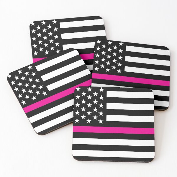 Item preview, AMERICAN FLAG - THIN PINK LINE designed and sold by WOOFANG.