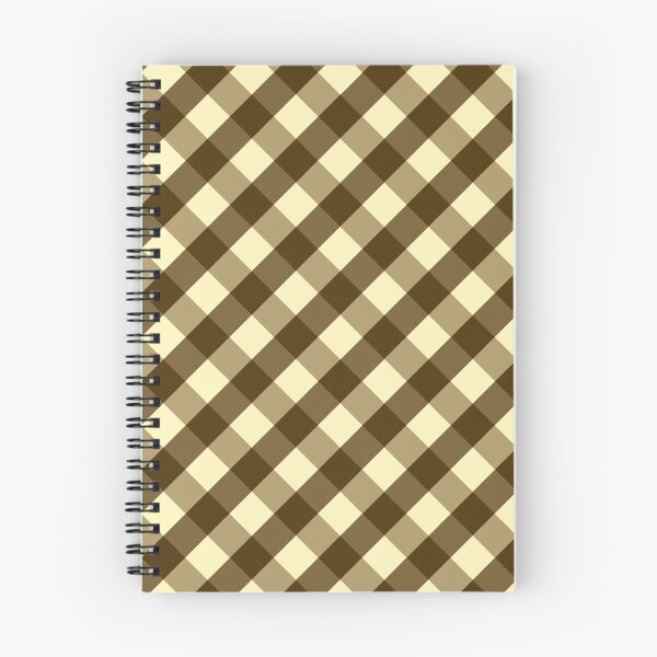Item preview, Brown and Tan Retro 60s Check Gingham Plaid designed and sold by SqueakyRicardo.