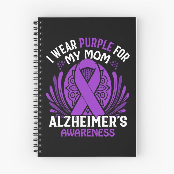 Item preview, I Wear Purple For My Mom Alzheimer's Disease Awareness Gift designed and sold by Best Designer.