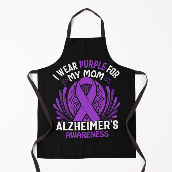 Item preview, I Wear Purple For My Mom Alzheimer's Disease Awareness Gift designed and sold by Best Designer.