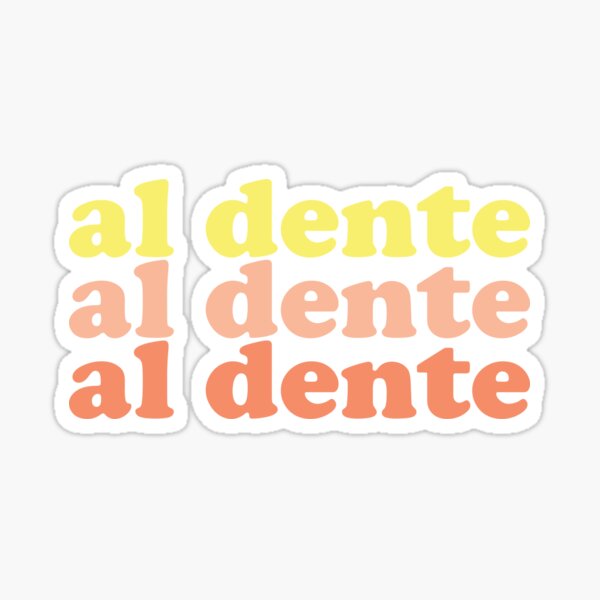 Item preview, al dente - pasta lovers designed and sold by KyleVanFun.