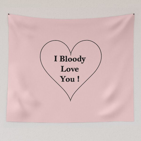 Item preview, Happy Valentines Day, Saint Valentin, I Bloody Love You designed and sold by Souna's  Store.