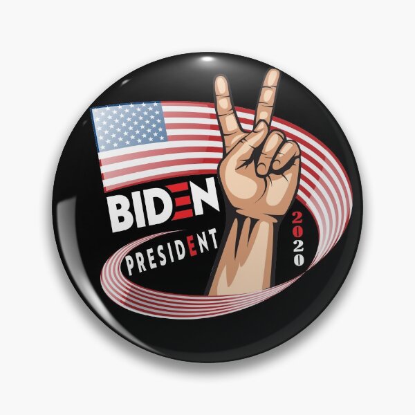Item preview,  BIDEN 2020 , BIDENHARRIS 2020 , American Flag , Victory Sign  designed and sold by Smart Collection .
