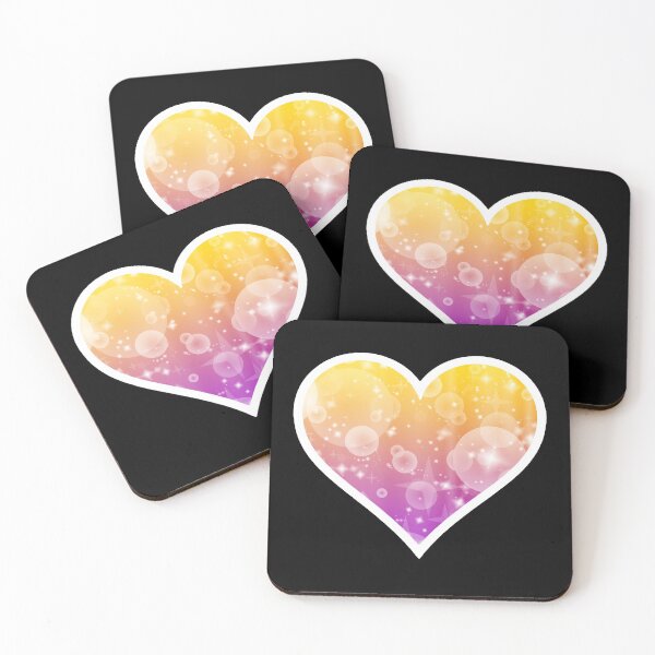 Item preview, Intersex Pride Sparkle Heart designed and sold by Bumblefuzzies.