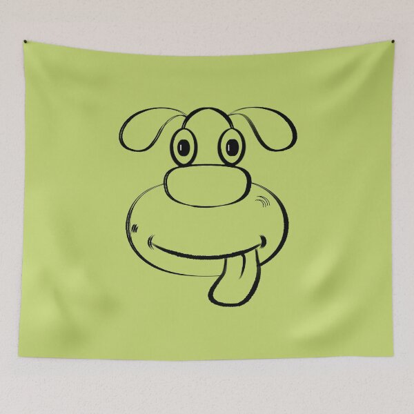 Item preview, Dog Face Sketch designed and sold by Lazy Dad Creations.