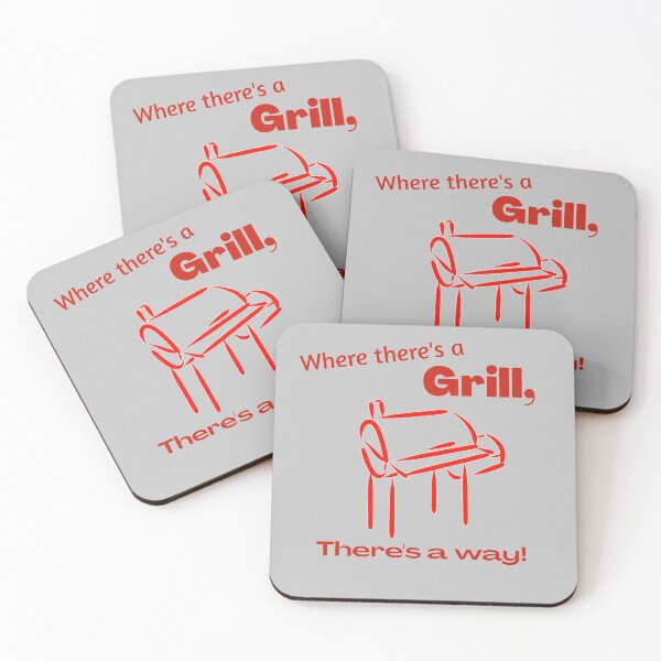 Item preview, Where Theres a Grill, Theres a Way! BBQ Grilling  designed and sold by pbstylesetters.