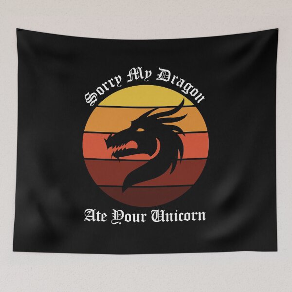 Item preview, Sorry my dragon ate your unicorn designed and sold by shmodev.