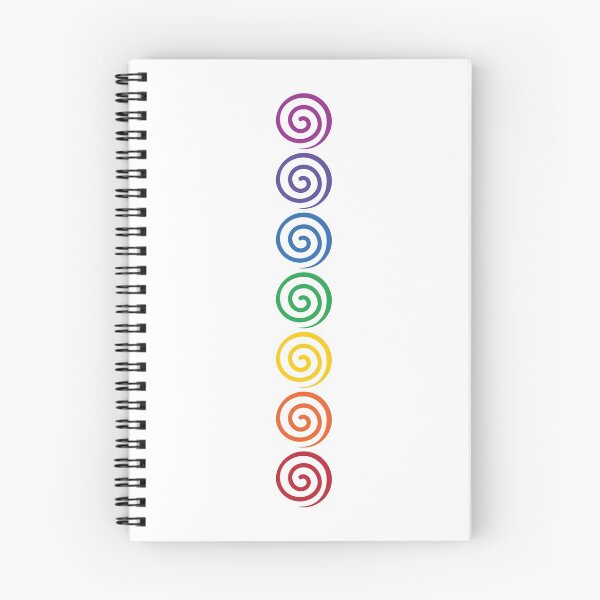 Item preview, 7 Abstract Chakra Colors - 35 VT WBG designed and sold by chakraplaza.