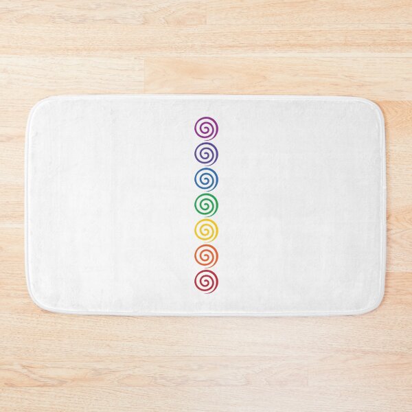 Item preview, 7 Abstract Chakra Colors - 35 VT WBG designed and sold by chakraplaza.