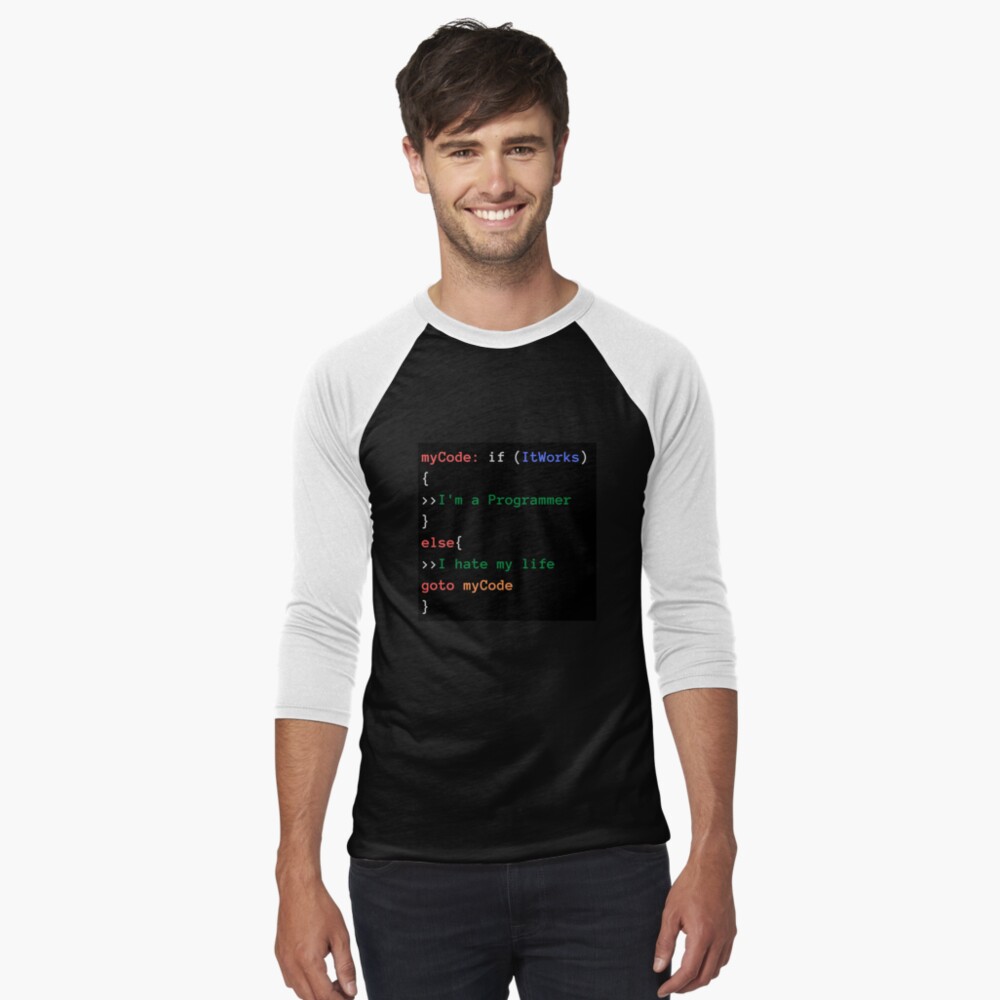 Item preview, Baseball ¾ Sleeve T-Shirt designed and sold by BleuBlue.