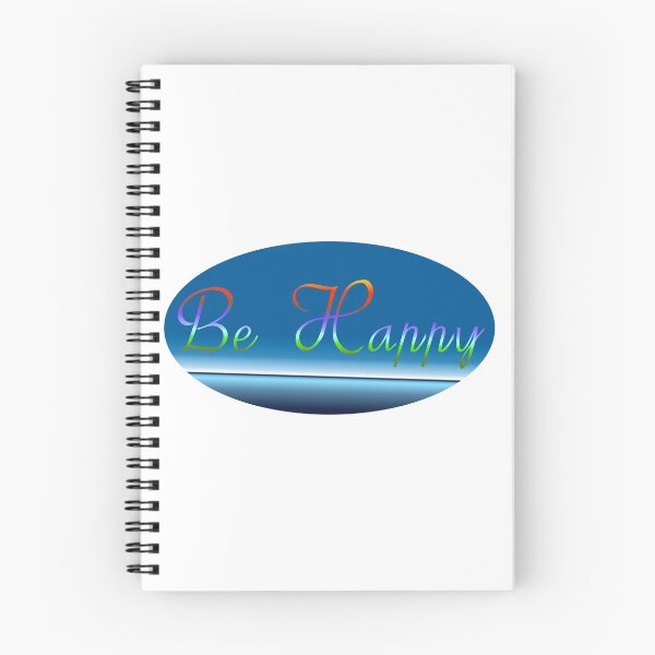 Item preview, Be Happy  designed and sold by CreativeBlue.