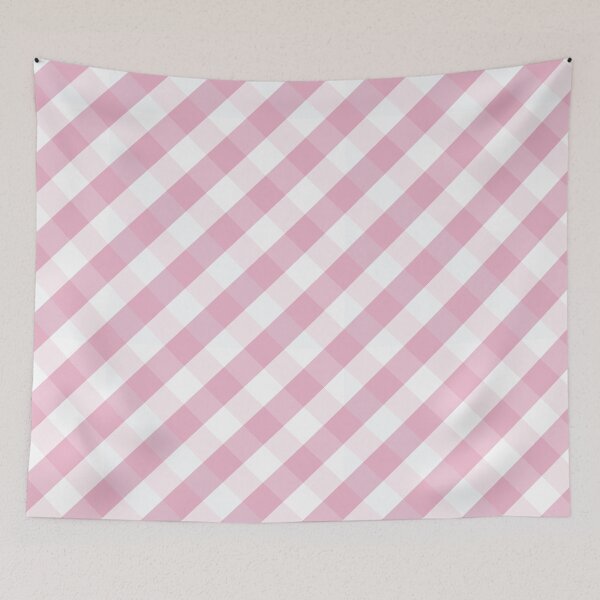 Item preview, Light Pink and White Check Gingham Plaid designed and sold by SqueakyRicardo.