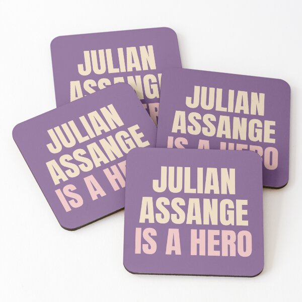 Item preview, Julian Assange is a hero designed and sold by EverLife.