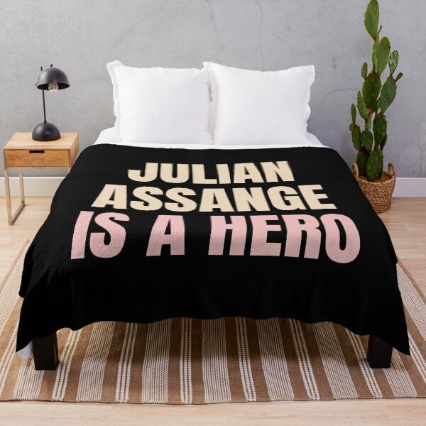 Item preview, Julian Assange is a hero designed and sold by EverLife.