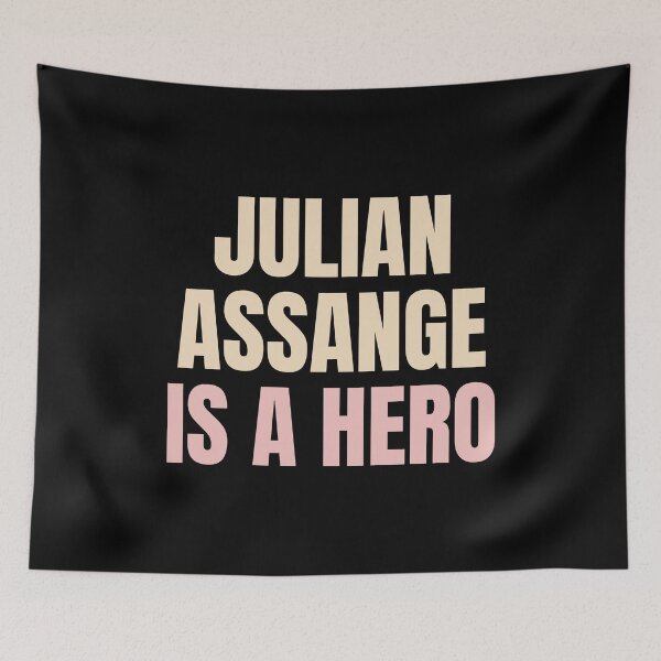 Item preview, Julian Assange is a hero designed and sold by EverLife.