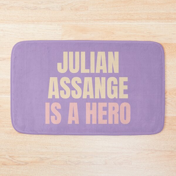 Item preview, Julian Assange is a hero designed and sold by EverLife.