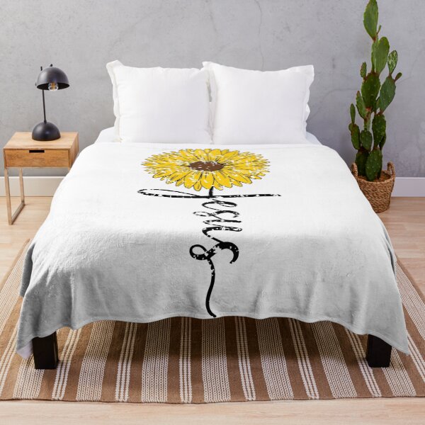 Item preview, Distressed Jesus faith sunflower cross designed and sold by PepaAnaRB.