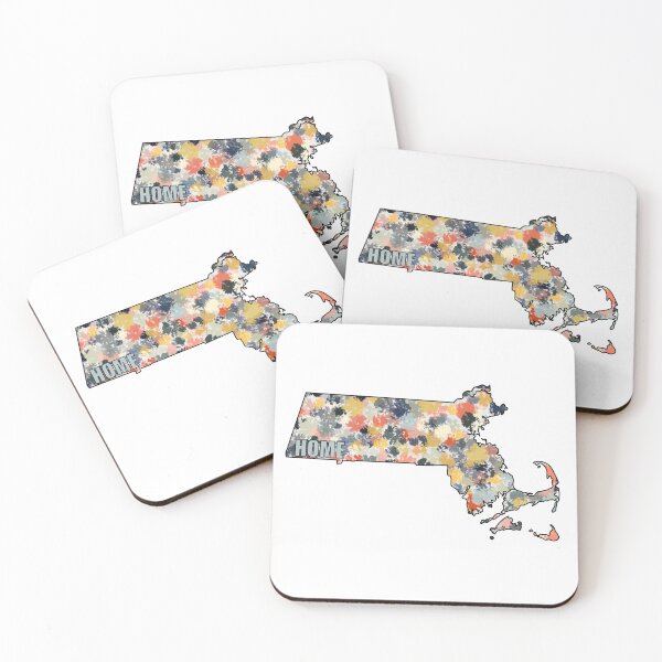 Item preview, Paint Splatter Massachusetts  designed and sold by ComeAlongHarper.