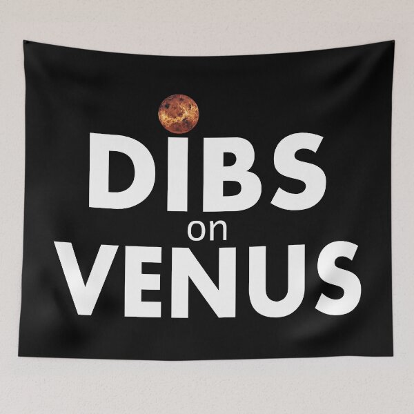 Artikelvorschau, Dibs auf der Venus - Leben auf der Venus, Phosphin entworfen und verkauft von LookFrog.