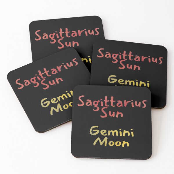 Item preview, Sagittarius Sun Gemini Moon Text designed and sold by leomooncreates.