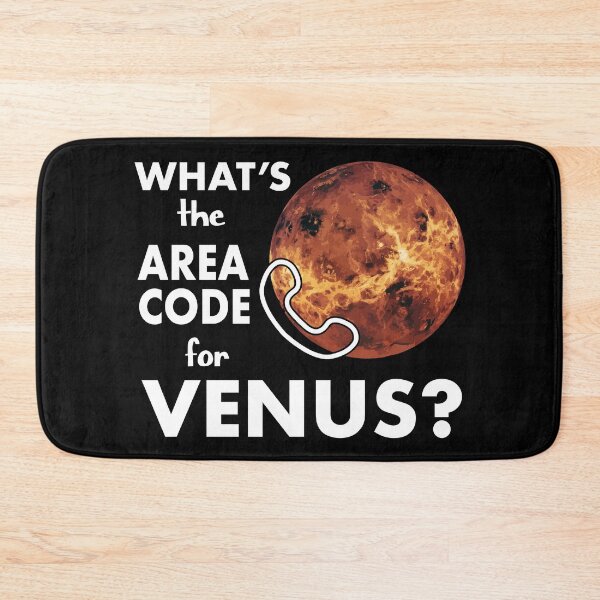 Artikelvorschau, Wie lautet die Vorwahl für Venus? - Leben auf Venus, Phosphin entworfen und verkauft von LookFrog.