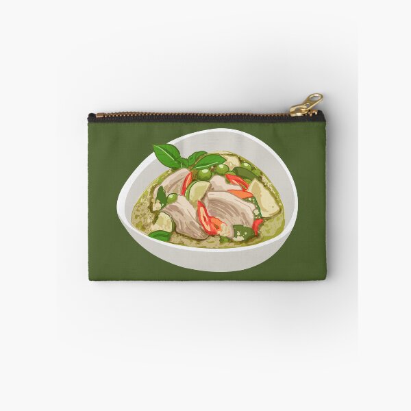 Item preview, Bowl of Spicy Thai Green Chicken Curry designed and sold by Alicia Chee.