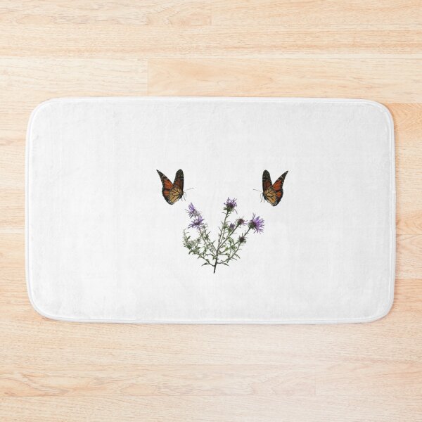 Item preview, Monarch Butterflies Flying Above Flowers designed and sold by molamode.