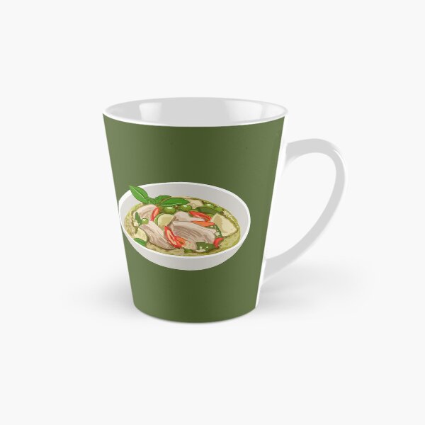 Item preview, Bowl of Spicy Thai Green Chicken Curry designed and sold by Alicia Chee.
