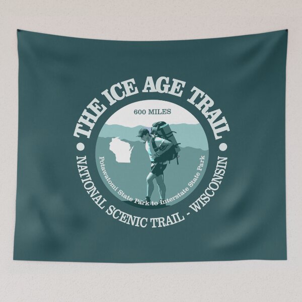 Item preview, Ice Age Trail (T) designed and sold by curranmorgan.