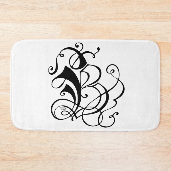 Item preview, B - Monogram Artwork designed and sold by mydoodlesateme.