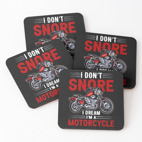 Item preview, Funny I Don't Snore I Dream I'm A Motorcycle Snoring Biker designed and sold by Best Designer.