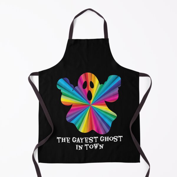 Item preview, Gayest ghost in town / gay pride rainbow ghost halloween designed and sold by portrait4you.