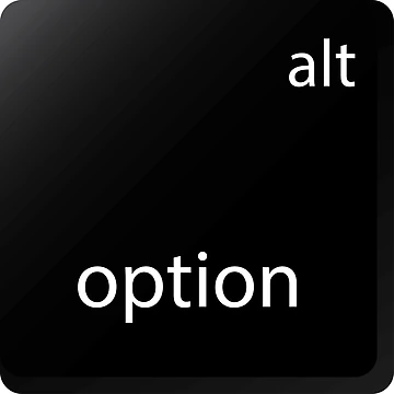 Artwork thumbnail, Option Key Mac by Sakuga Drip